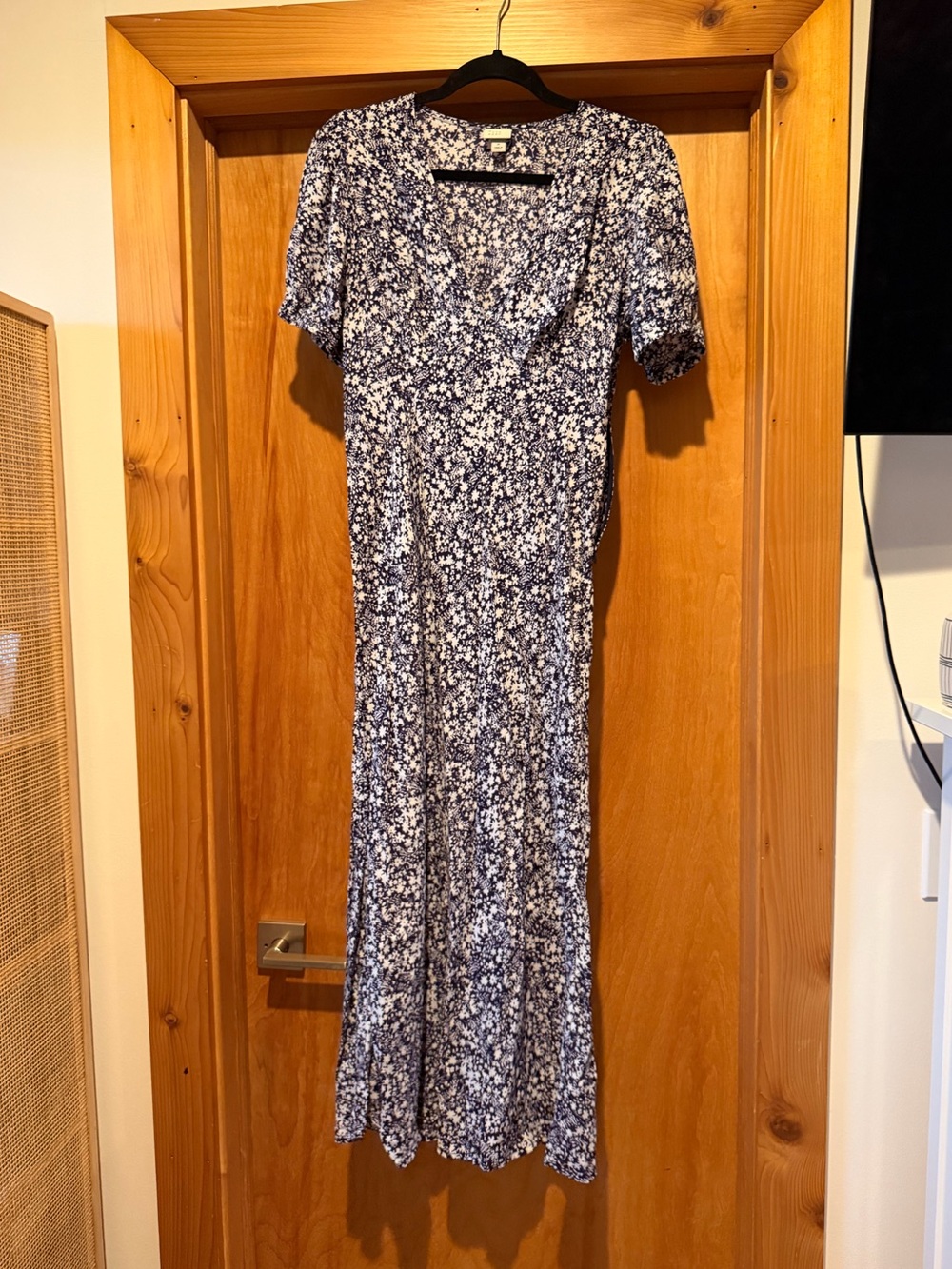Printed maxi dress